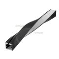  Arlight Профиль SL-ARC-3535-TWIST180-500 BLACK (ARL, Алюминий)