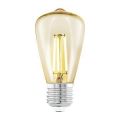  Eglo Лампа светодиодная филаментная E27 3,5W 2200К янтарь 11553