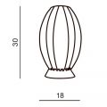 Настольная лампа Azzardo Elba table AZ0193