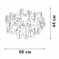 Потолочная люстра Vitaluce V2832 V2832-8/7PL