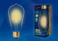 Лампа светодиодная Uniel LED-ST64-5W/GOLDEN/E27 GLV22GO