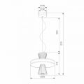 Подвесной светильник Eurosvet Titania 40028/1 LED белый