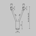 Подвесной светильник Maytoni Focus Led TR157-1-12W4K-B