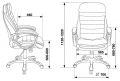 Кресло для руководителя Бюрократ T-9950LT