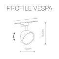Трековый светильник Nowodvorski Profile Vespa 9323