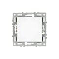 Механизм выключателя одноклавишный непроходной SWT-MK01-PL-WH (250V, 16A) ( Arlight , -)