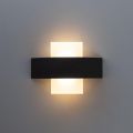 Уличный настенный светодиодный светильник Arte Lamp Croce A1444AP-1BK