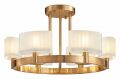 Люстра на штанге Newport 4330 4336/PL gold