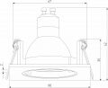 Встраиваемый светильник Elektrostandard Minnie a067711