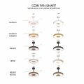 Светильник с вентилятором Mantra COIN FAN 9499