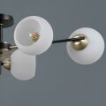 Люстра на штанге Illumico LIBRA IL0469-6CSQ-24 BK AB LIBRA