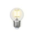 Лампа светодиодная Uniel LED-G45-5W/NW/E27/CL/DIM GLA01TR картон