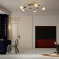 Потолочная люстра Arte Milano Ferrara-71040 272040/10 BK/GD