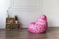  Dreambag Кресло-мешок Розовые Бабочки 2XL