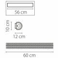 Накладной светильник Osgona Monile 704654