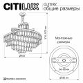 Подвесная люстра Citilux Naiad CL315162