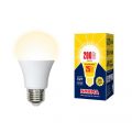  Volpe Лампа светодиодная (UL-00004469) E27 25W 3000K матовая LED-A70-25W/3000K/E27/FR/NR