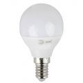 Лампа светодиодная Эра E14 7W 2700K матовая LED P45-7W-827-E14