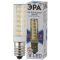 Лампа светодиодная Эра E14 7W 4000K прозрачная LED T25-7W-CORN-840-E14