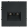 Розетка двойная Ethernet RJ-45 без рамки Voltum S70 VLS060207