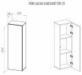  НК-Мебель Тумба навесная Point Тип-20