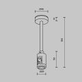 Основание на штанге Maytoni Flarity TRA156C-SL1-PT