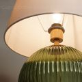 Настольная лампа Cloyd ZUCCHINI T1 / выс. 54 см - латунь - зелен. стекло (арт.30116)