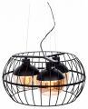 Подвесная люстра Lumina Deco Optis LDP 11765-3 BK