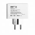 Розетка Wi-Fi 2К+З 2хUSB Imex 16A белая SML-221 WH