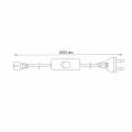 Удлинитель Volpe USN-012-5500W-02/100LUX-WH UL-00011863