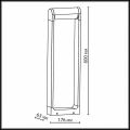 Наземный низкий светильник Odeon Light NATURE 7117/12GL
