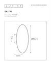Настенный светодиодный светильник Lucide Eklyps Led 46201/06/02