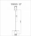 Подвесной светильник Moderli Scrumbel V6045-1P