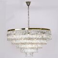 Подвесная люстра Newport 10120 10129+17/C gold