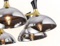 Подвесной светильник Ambrella Light Traditional 5 TR9084/8 BK/GD/SM черный/золото/дымчатый E27/8 max 40W D920*750
