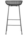 Стул барный Dobrin LMZL-PP775A FRANK, темно-серый