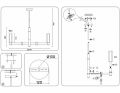 Люстра на штанге Ambrella Light LH LH55501