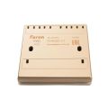Выключатель двухклавишный беспроводной Feron Smart золото TM82 41726