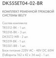 Комплект трековый Denkirs Belty SET DK55SET04-02-BR