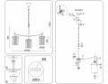Подвесная люстра Ambrella Light LH LH56033
