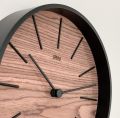 Настенные часы (34х34х6 см) Pleep Wood-M-05