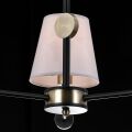 Люстра на штанге Illumico CASTOR IL0394-3CSQ-24 BK AB CASTOR
