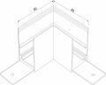 Соединитель угловой L-образный для треков накладных Elektrostandard Slim Magnetic a062194