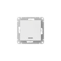  Systeme Electric ATLASDESIGN 1-кл ПЕРЕКЛЮЧАТЕЛЬ с подсветкой, сх.6а, 10АХ, мех., быстрозажим. клем., БЕЛЫЙ
