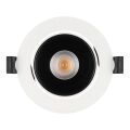 Светильник MS-FORECAST-BUILT-TURN-R102-12W Day4000 (WH-BK, 32 deg, 230V) ( Arlight , IP20 Металл, 5 лет)