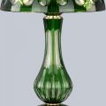 Настольная лампа декоративная Bohemia Ivele Crystal Ivele Crystal 5 1370L/3/25 G Clear-Green/H-1H