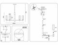 Люстра на штанге Ambrella Light LH LH55503