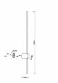 Бра Maytoni Light stick MOD237WL-L11BS3K