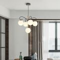 Подвесная люстра Arte Milano Neapolis-73808 273808/4+1 BK/GD