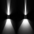 Светильник LGD-WALL-VARIO-S104x129-2x6W Day4000 (BK, 1-80 deg) ( Arlight , IP54 Металл, 3 года)